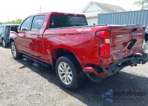 2021 Chevrolet Silverado K1500 Custom from USA, damaged, VIN 3GCPYBEH6MG173072